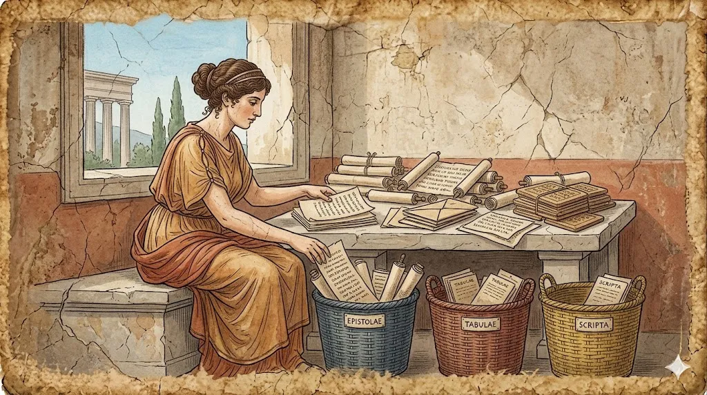 Email sorting as a Greek fresco